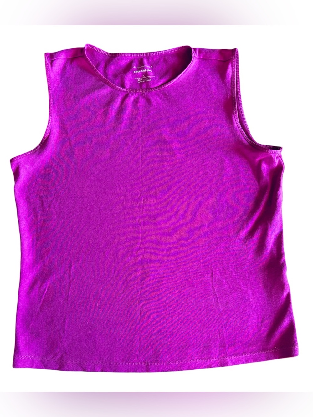 Women's Christopher Banks purple tank top size large.